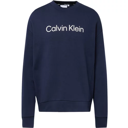 Calvin Klein Sweater majica 'Hero' mornarsko plava / bijela