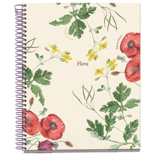  Bilježnica Miquelrius A5 Botanical Flora Papaver 100L 70g/m2 kocke MR4423 Cijene