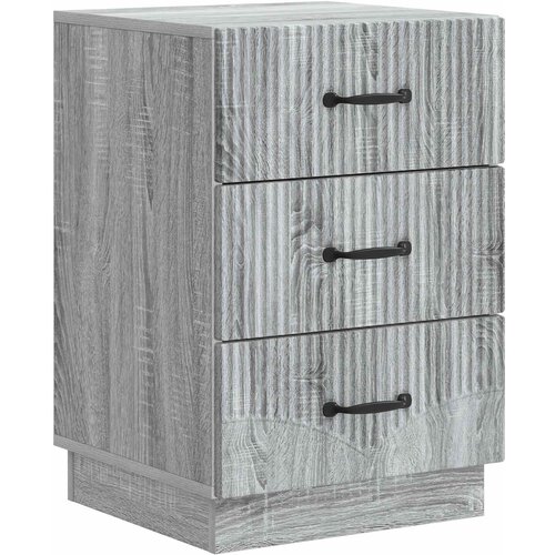  Noćni ormar Siva sonoma 43 x 41 x 63,5 cm Konstruirano drvo Cene