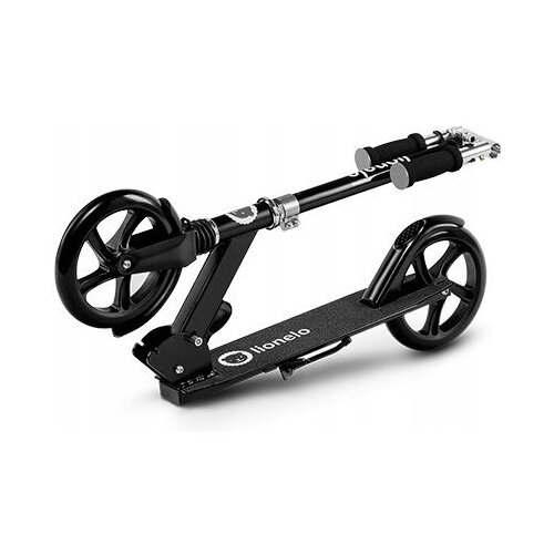 Lionelo romobil Luca, nosivost do 100Kg, za djecu i odrasle, crni, 5g JAMSTVA Slike