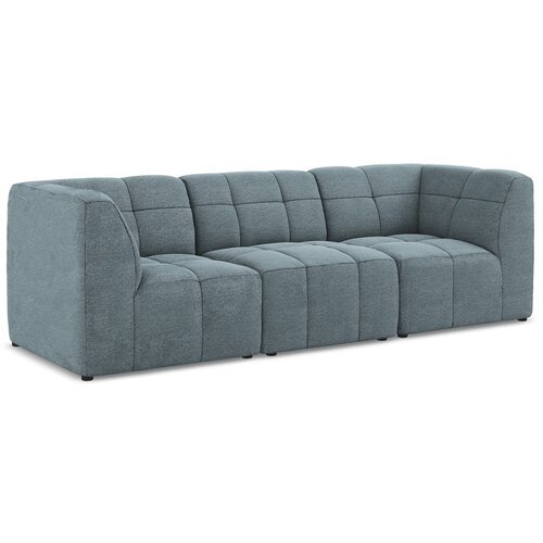 Makamii Plava sofa od boucl&amp;eacute; tkanine 255 cm Aloha &amp;ndash; Slike