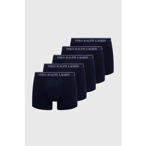 Polo Ralph Lauren Boksarice 5-pack moški, črna barva