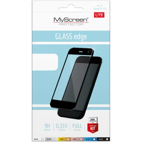 Myscreen protector My Screen protector Lite ZAŠČITNO KALJENO STEKLO iPhone 6 - Full screen Edge 2,5D Glass črn