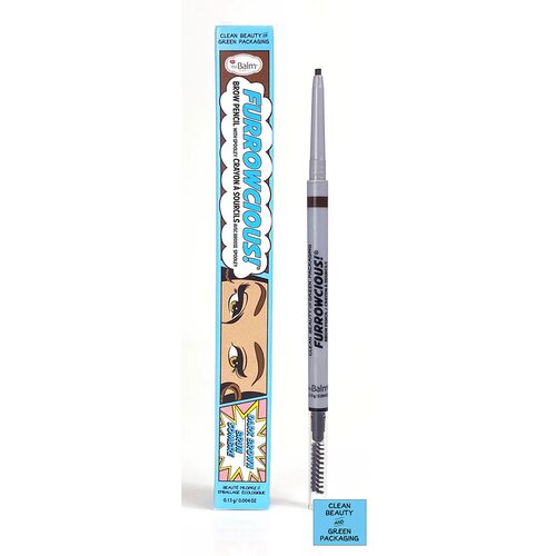 TheBalm furrowcious eyebrow pencil dark brown olovka za obrve Slike