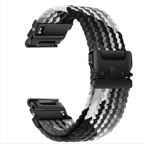 INF Združljiv z Garmin Fenix 8/7X Pro/955/965 elastičen najlonski pleten pašček MultiColor 26 mm, (5000079322) Cene