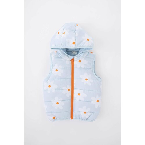 Defacto Baby Girls Water Repellent Hooded Inflatable Vest Slike