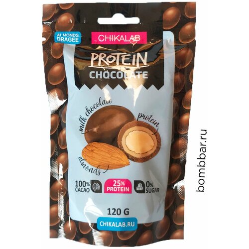 Chikalab Dražeje Badem u mlečnoj čokoladi 120g Cene