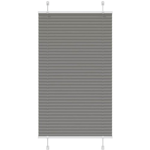 vidaXL Plisirana žaluzija Antracit 70x150 cm Širina tkanine 69,4 cm, (22058490) Cene