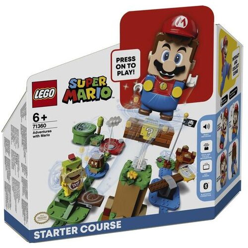 Lego 71360 Super Mario početni paket - Pustolovine na stazi Slike