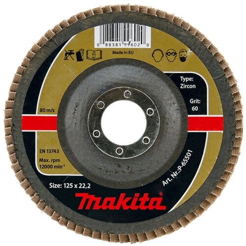Makita lamelna brusilna plošča, kotna, Z80 125 mm x22,23 mm, D-63806 Cene
