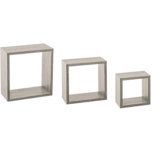 5five Five police cube 3/1 25x9x25cm mdf siva Slike