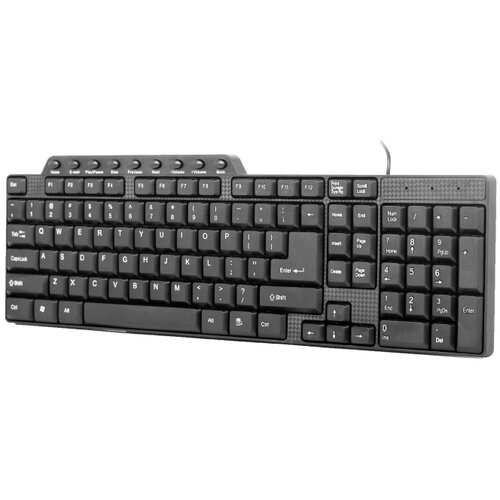 Gembird GEMBIRD, KB-UM-104, Compact multimedia keyboard, USB, US layout, black Slike