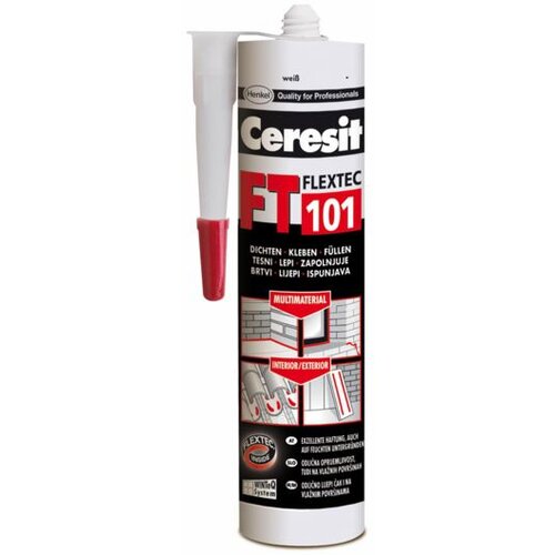 Ceresit masa za brtvljenje FT 101 (Bijele boje, 280 ml) Slike
