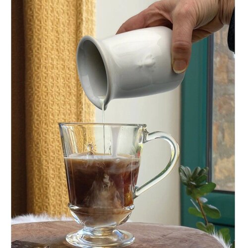 La Roch&amp;eacute;re Kremno bel vrč za mleko iz kamenine 200 ml Abeille &amp;ndash; Slike