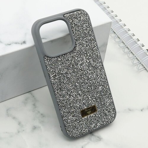 Maska diamond selection za iphone 14 pro/ srebrna Slike