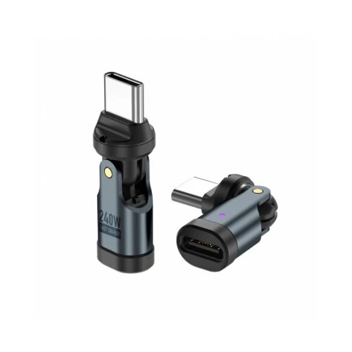 Changzhou Avi co.,ltd Rotirajuci USB-C adapter, PD240W, 480Gbps UAD/C-C-540 Cene