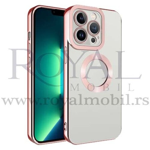  futrola circle metalik za iphone 12 (6.1) roze Slike