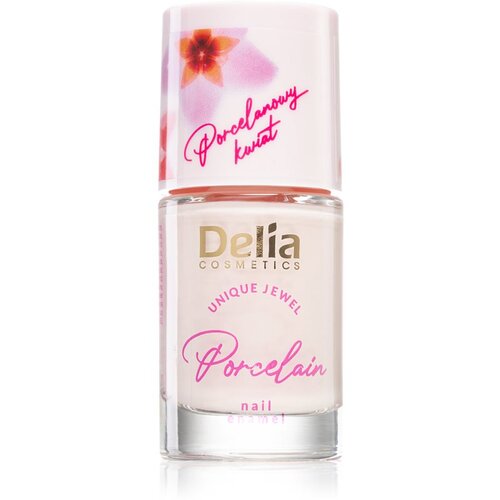 Delia Cosmetics Porcelain lak za nokte 2 u 1 nijansa 04 Beige 11 ml Slike