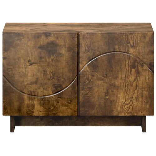  TV stalak 60 x 34.5 x 40 cm Dimljeni hrast Konstruirano drvo - Dimljeni hrast 60 x 34.5 x 40 cm Slike