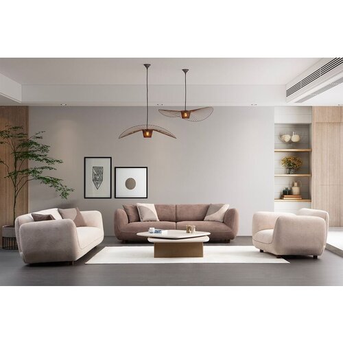 Atelier Del Sofa viličasta stolica pavia, 115x90x75 cm, krem Cene