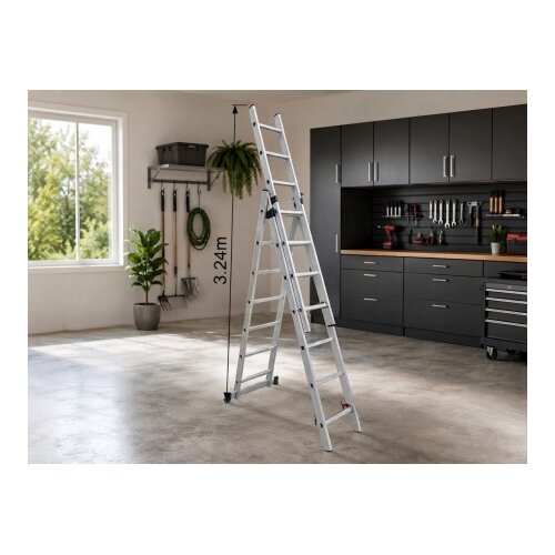 Norvel sklopive aluminijumske merdevine 3x6 stepenika do 3.24m ( KLK-LD-04 ) Cene