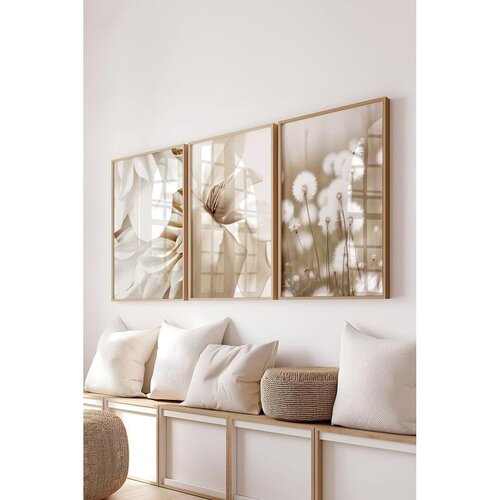 WALLXPERT &Ccedil;-300725 - 5070 multicolor dekorativni set slika (3 komada) Cene