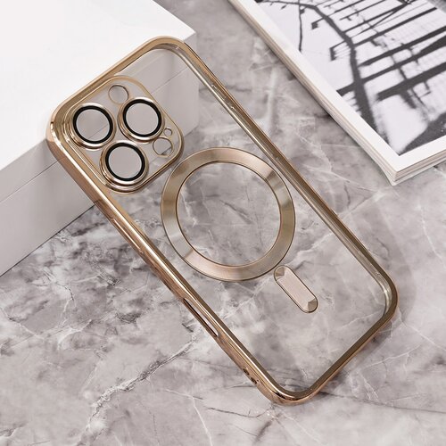  torbica magsafe lux za iphone 16 pro 6.3 zlatna Cene