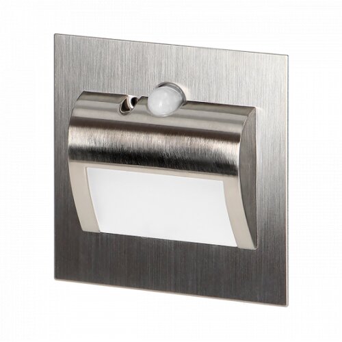 ADVITI Zidna lampa saten nikl 1.5W 4000K 12VDC LED sa senzorom pokreta-bez napajanja DRACO AD-OS-6164LR4/N Slike