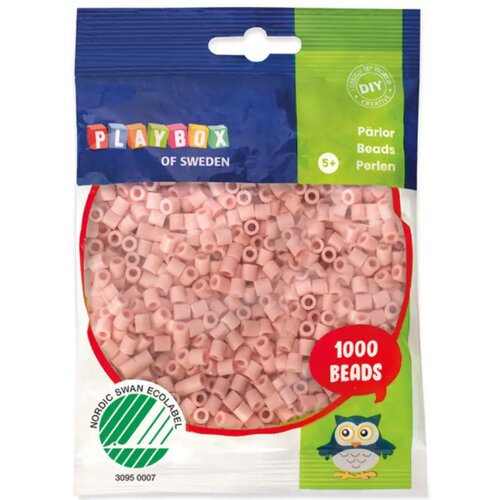 Playbox 5mm MIDI perle za glačanje, 1000 komada u svijetlo bež boji Cene