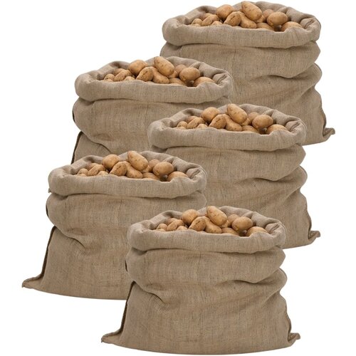 vidaXL Jutene vreće 5 kom 100 x 110 cm 100 % juta 340 g/m² Cijene