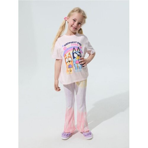 Sinsay Pamučne flare tajice s tie-dye uzorkom Cijene