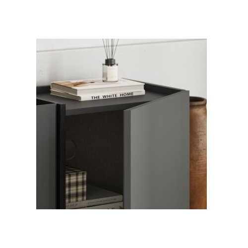 Hanah home TV komoda, 180x46x35cm, antracit Slike