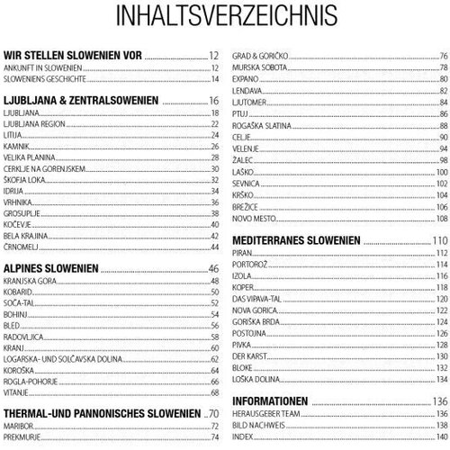 The Slovenia Das Slowenien Buch - Top 52 Ziele (nem&amp;scaron;ki jezik) Slike