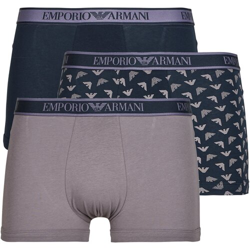Emporio Armani Boksarice CORE LOGO BAND PACK X3 Večbarvna Slike