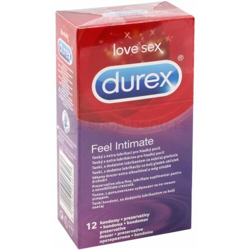Durex feel intense prezervativi 12 komada Slike