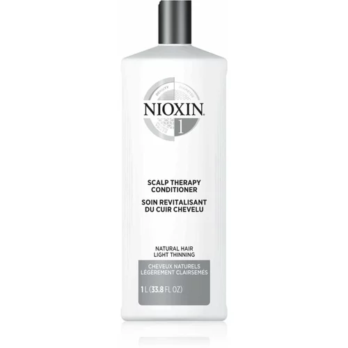 Nioxin System 1 Scalp Therapy Revitalising Conditioner globinsko hranilni balzam za redke lase 1000 ml