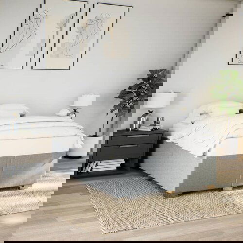 vidaXL Okvir za krevet bez madraca svjetlosivi 160 x 200 cm od tkanine Cijene
