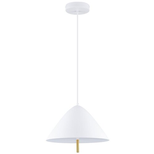 Nova Luce Bijela metalna LED viseća svjetiljka s metalnim sjenilom &oslash; 40 cm Oros &ndash; Cijene