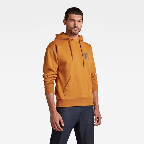 G-star Sweatshirt - G-star Multi logo bk hdd sw orange Cijene