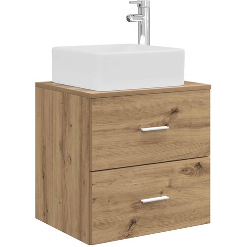 vidaXL Umivalnik s pritrditev na steno Artisan hrast 49,5 x 41 x 63 cm, (5000245728) Cene