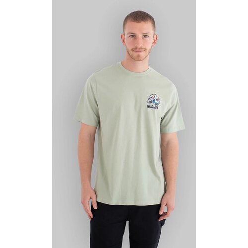 Hurley Printing Press Digeno T-Shirt worker blue Cene