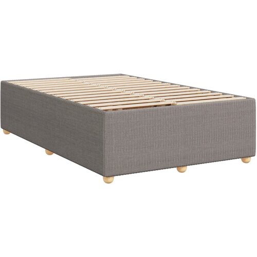 vidaXL Posteljni okvir taupe 120x200 cm blago, (21308055) Cene