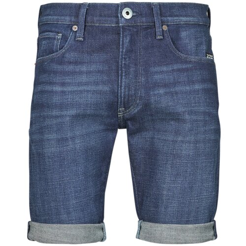 G-star Raw Kratke hlače &amp;amp; Bermuda 3301 slim short Modra Slike