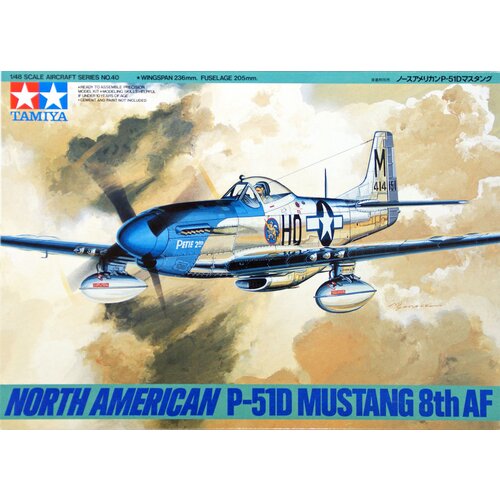 Tamiya North American P-51D Mustang 8th AF, (21287459) Cene