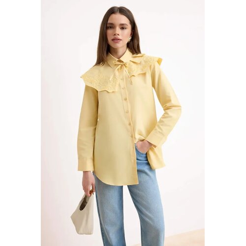 Trendyol Modest Ženska ko&amp;scaron;ulja Tctss26Tg00039, Žuta Slike