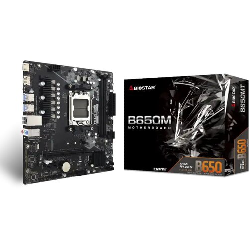 Biostar B650MT motherboard AMD B650 Socket AM5 micro ATX Cene