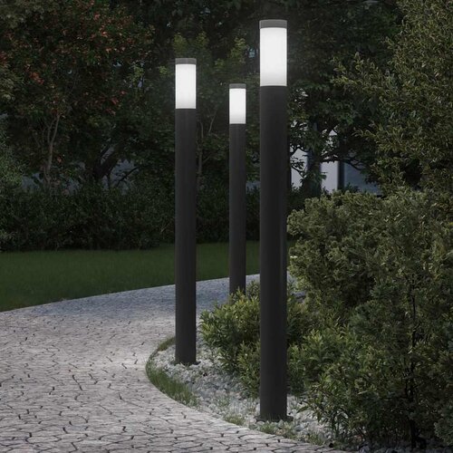  Stupić za zidne lampe 3 kom 110 cm od nehrđajućeg čelika IP44 Cijene