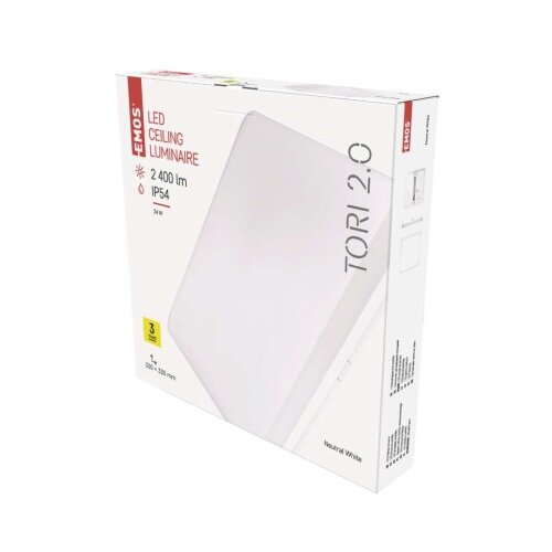  LED svetilo nadometno TORI, kvadratno, 24W, IP54, nevtralno bela Cene