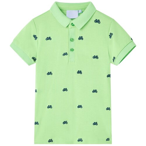  Dječja polo majica neonskozelena 92 Cene