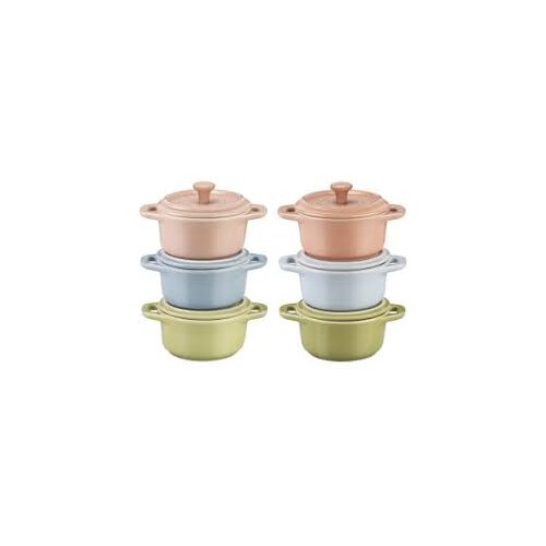 Staub Mini Cocotte Set 6-tlg. rund, Keramik, mehrfarbig Cijene